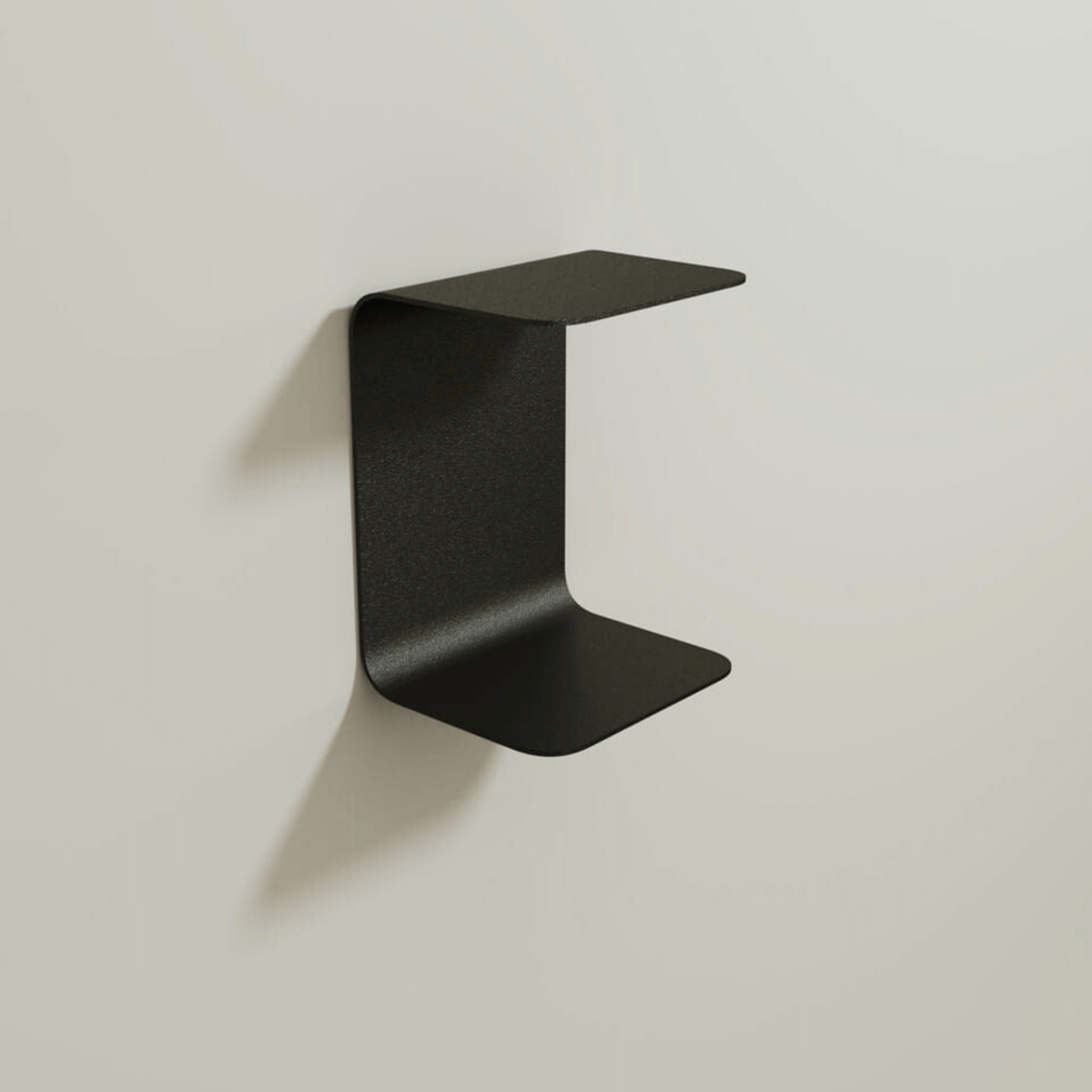 Lofalo BASIC C-Shaped Shelf Symmetrical Minimalist Metal Shelf.