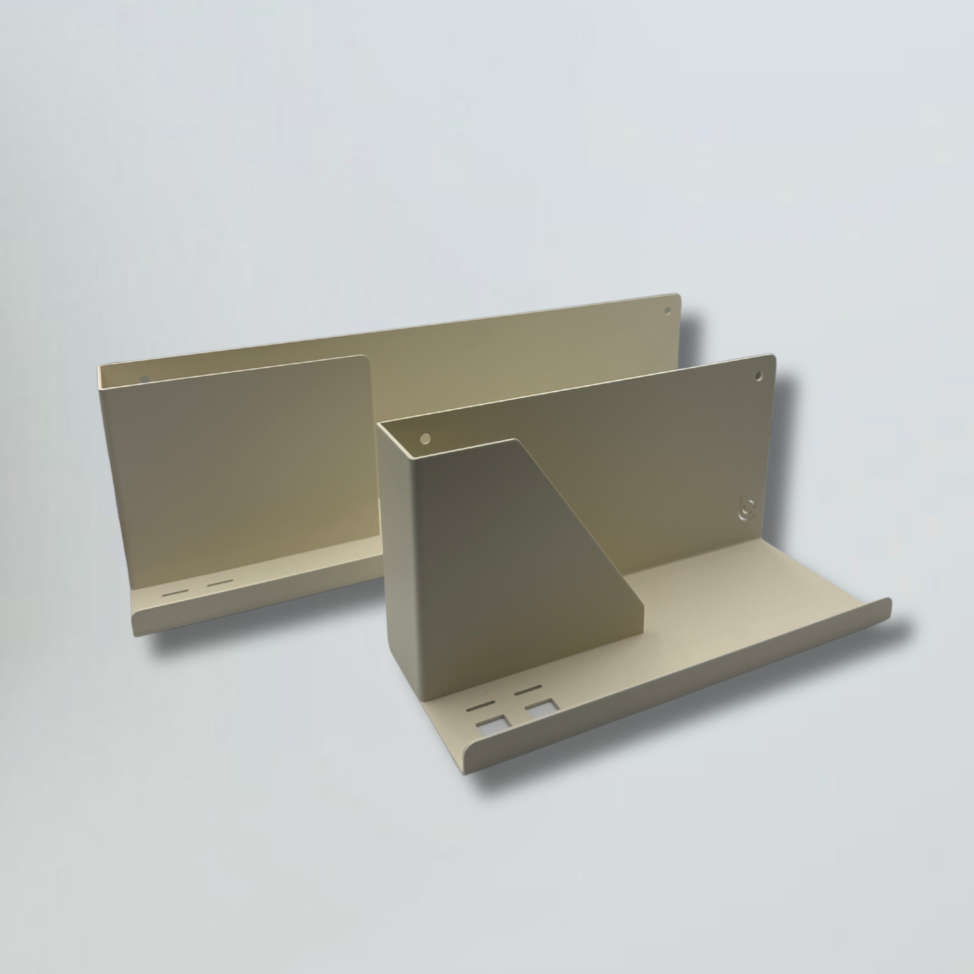 Lofalo BASIC Hanging Bookshelf Minimalist Metal Shelf for Home Office or Teen Room
