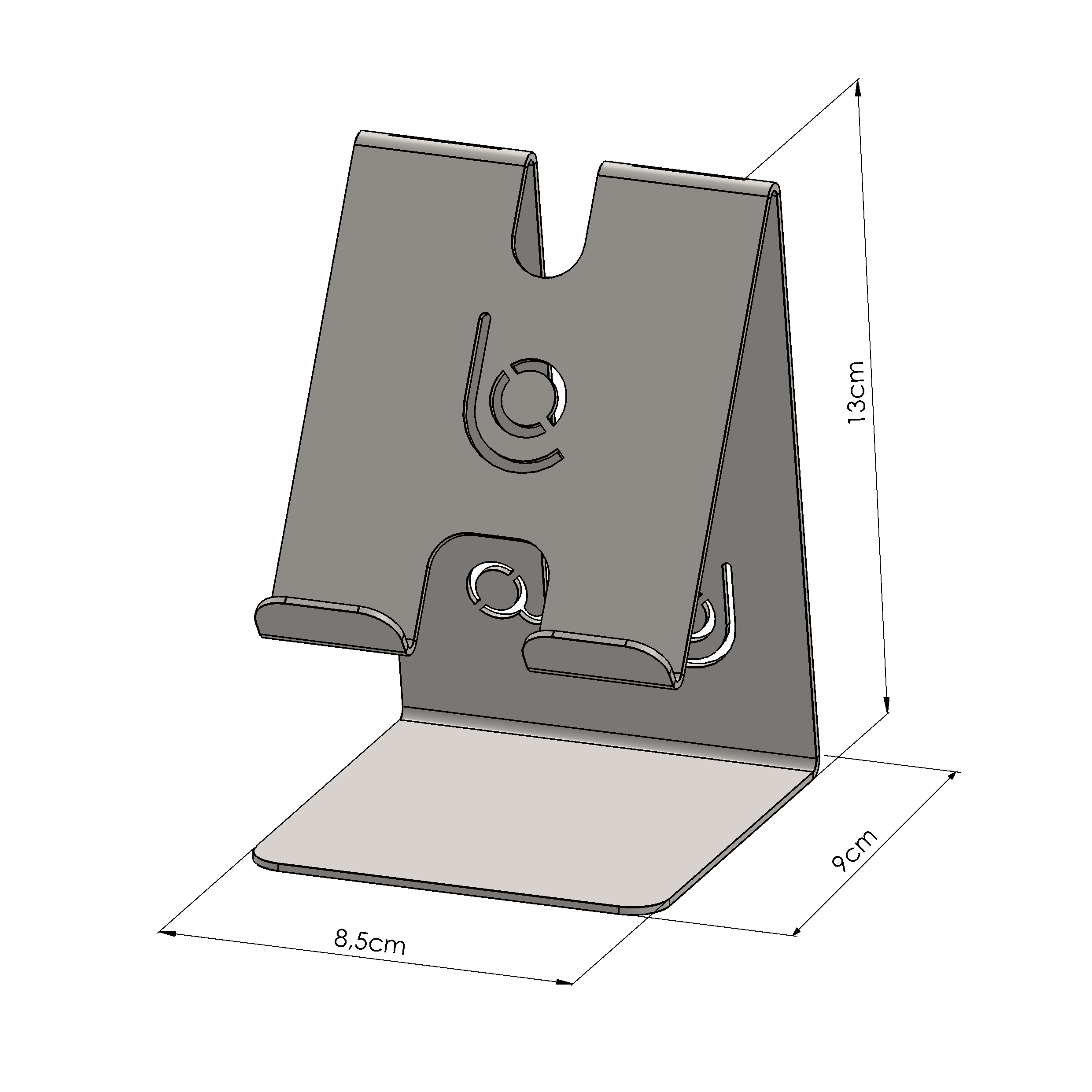 Lofalo BASIC StandOne Minimalist Metal Phone Stand
