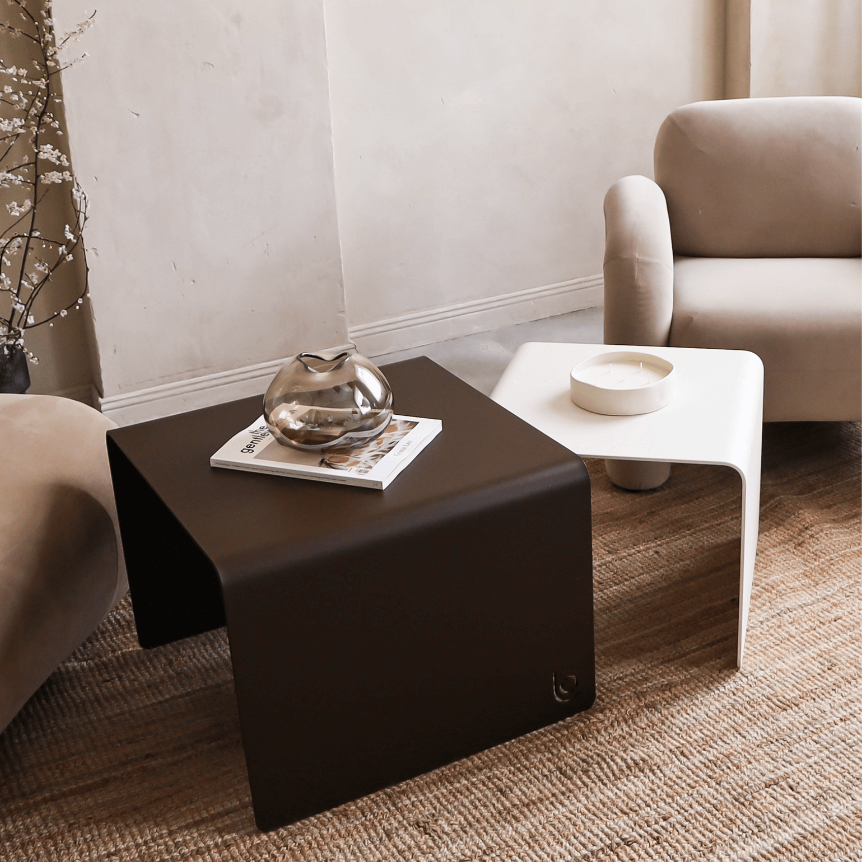The Lofalo Classic Brown Coffee Table Shop High-end metal designer furniture