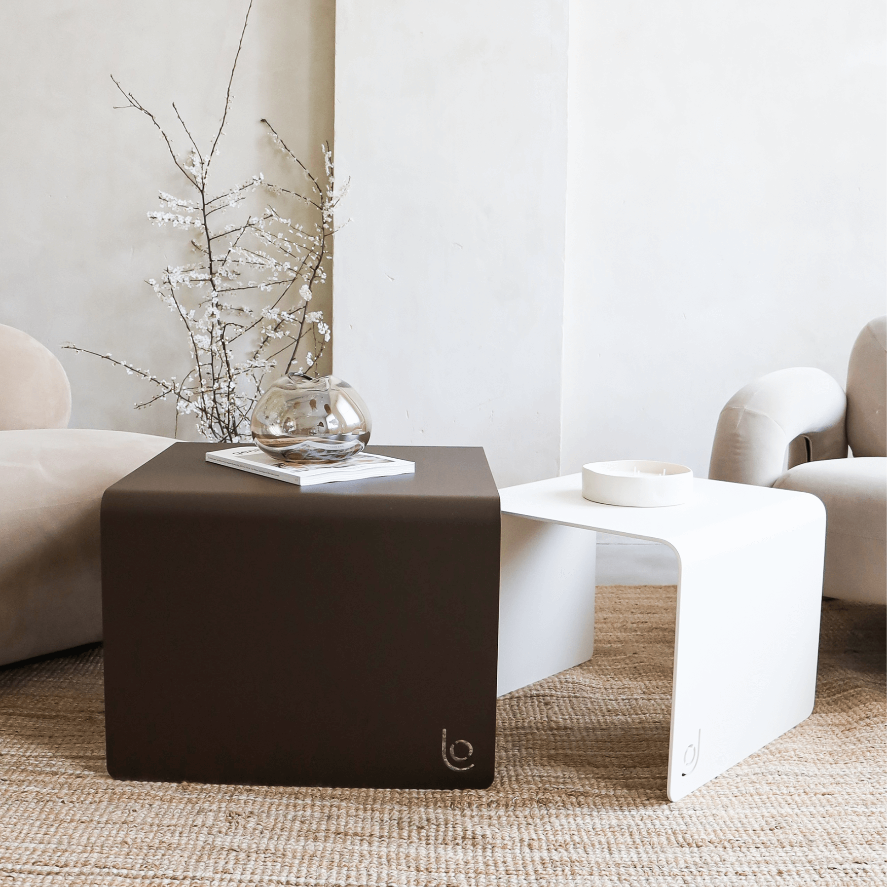The Lofalo Classic Brown Coffee Table Shop High-end metal designer furniture