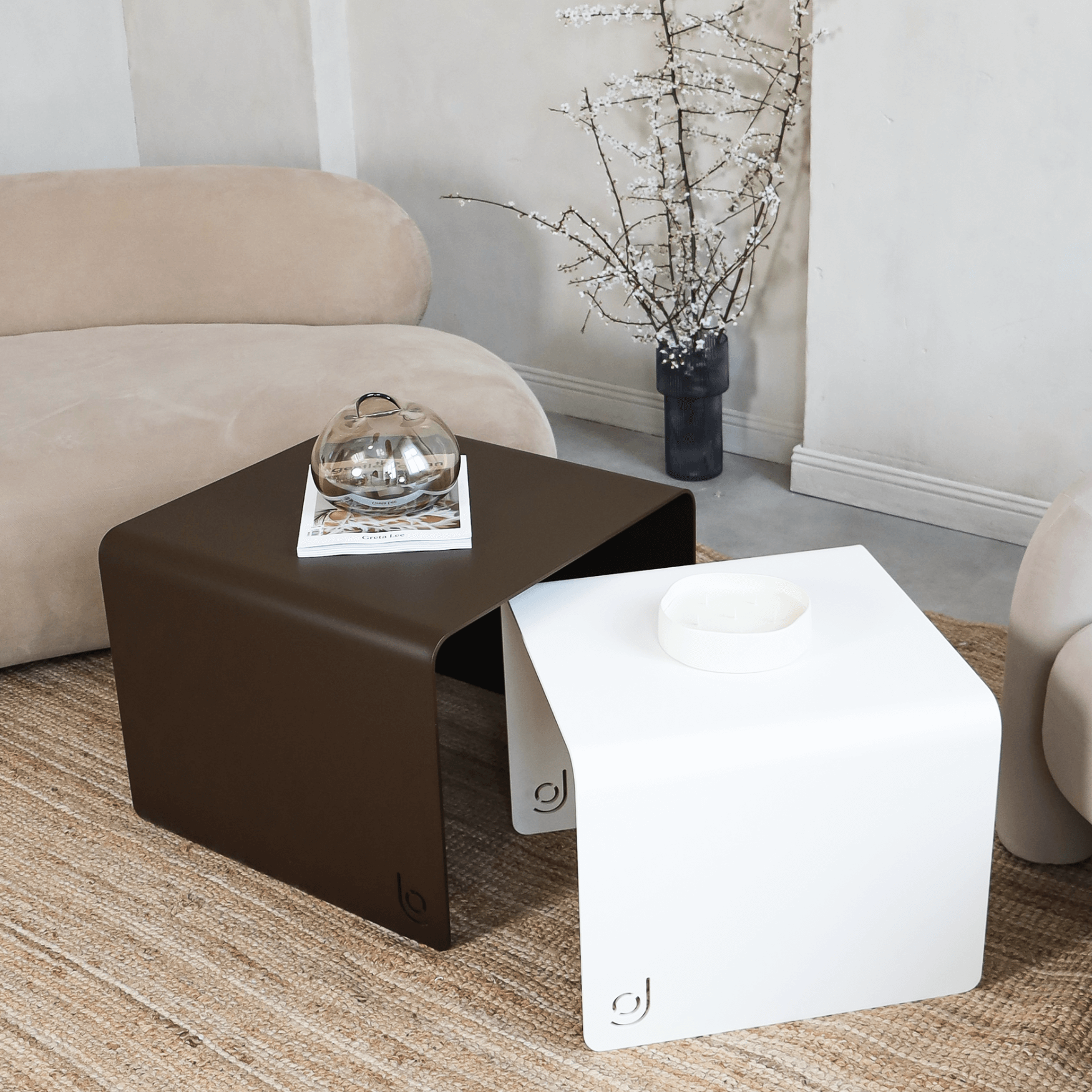 The Lofalo Classic Brown Coffee Table Shop High-end metal designer furniture