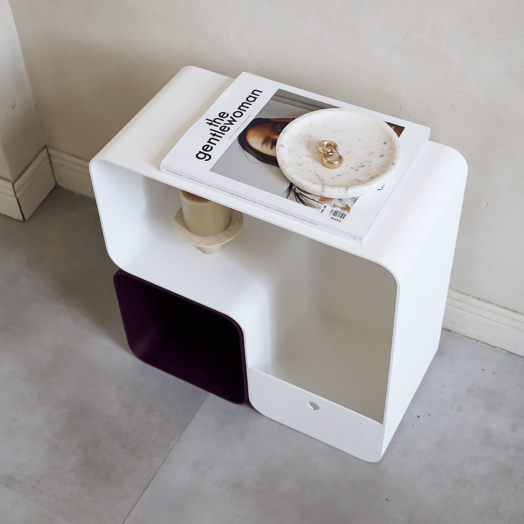 The Lofalo Double Rounded Metal Module Shop Ethically Made High-end steel furniture at LOFALO