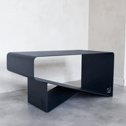 The Lofalo Faceted Metal Accent Table Shop High-end steel designer furniture