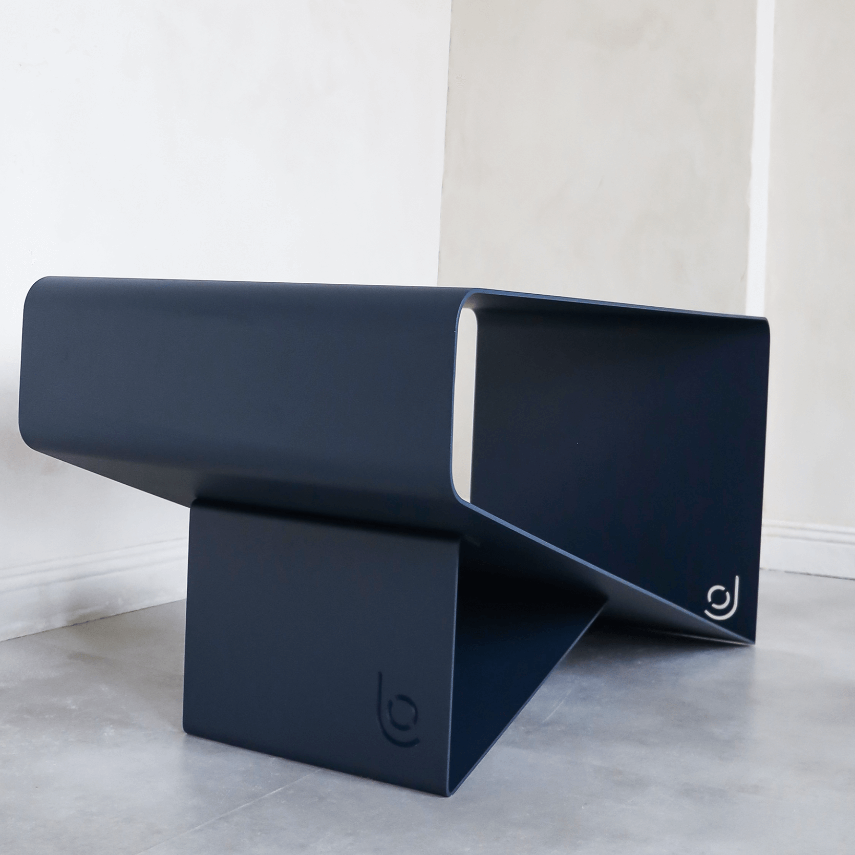 The Lofalo Faceted Metal Accent Table Shop High-end steel designer furniture