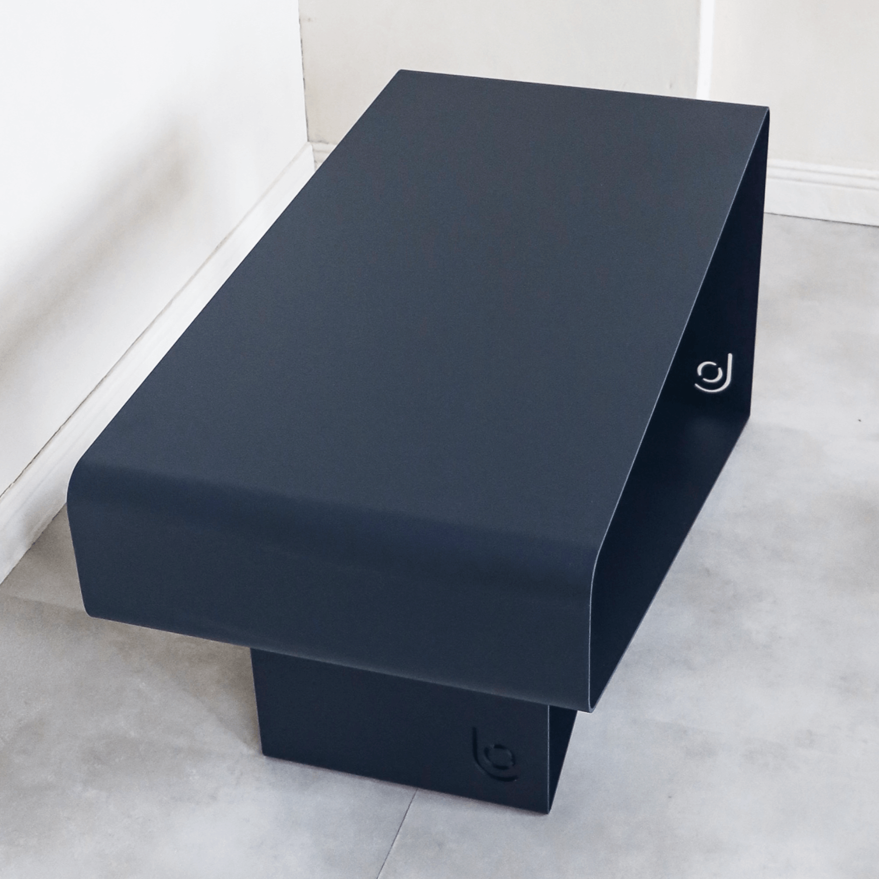 The Lofalo Faceted Metal Accent Table Shop High-end steel designer furniture