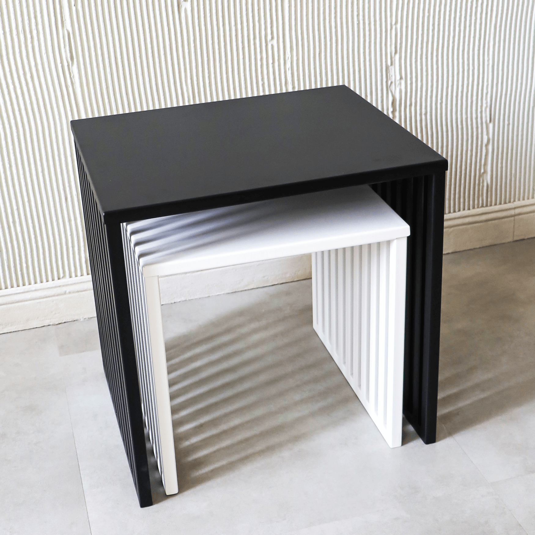 The Lofalo Minimal Matte Black Coffee Table Shop Modern High-end Metal Furniture 