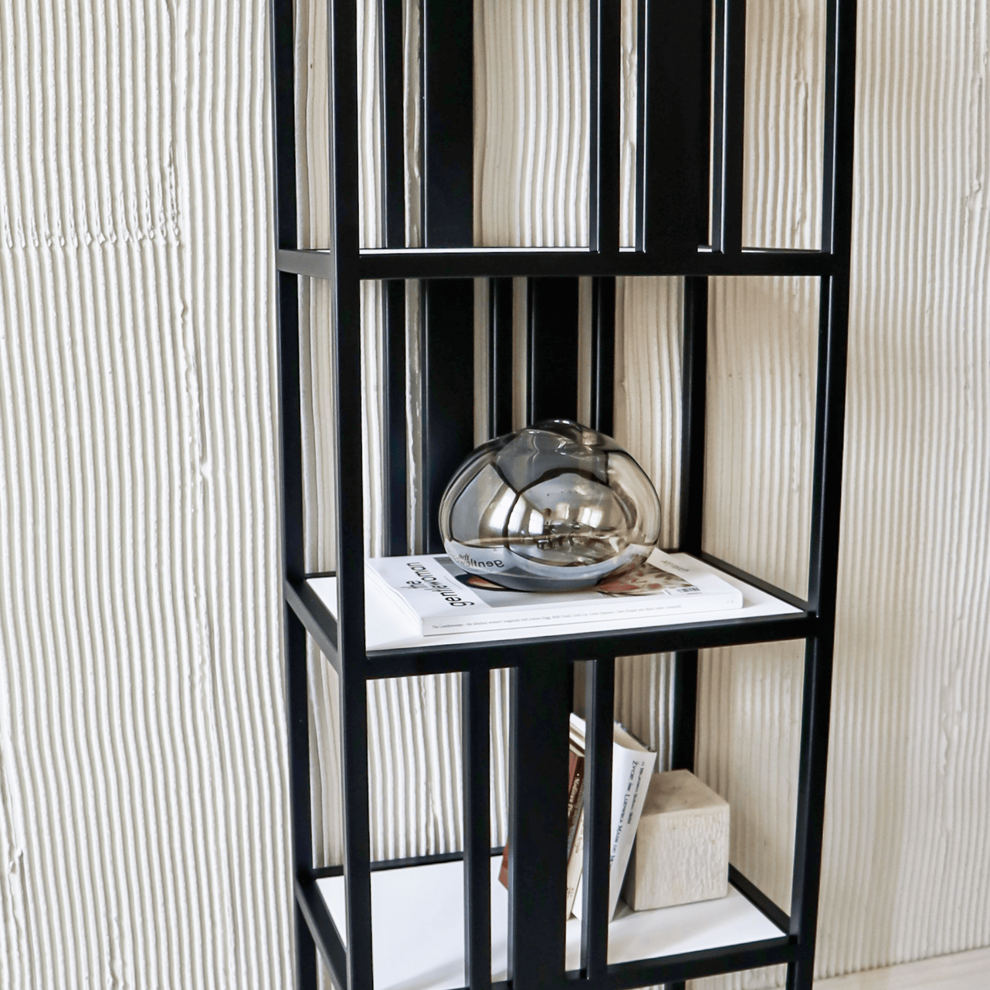 Lofalo Minimalist Metal Bookshelf Shop High-end ethically made steel furniture 