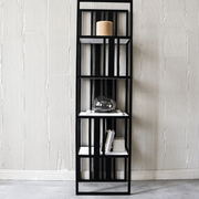 Lofalo Minimalist Metal Bookshelf Shop High-end ethically made steel furniture 