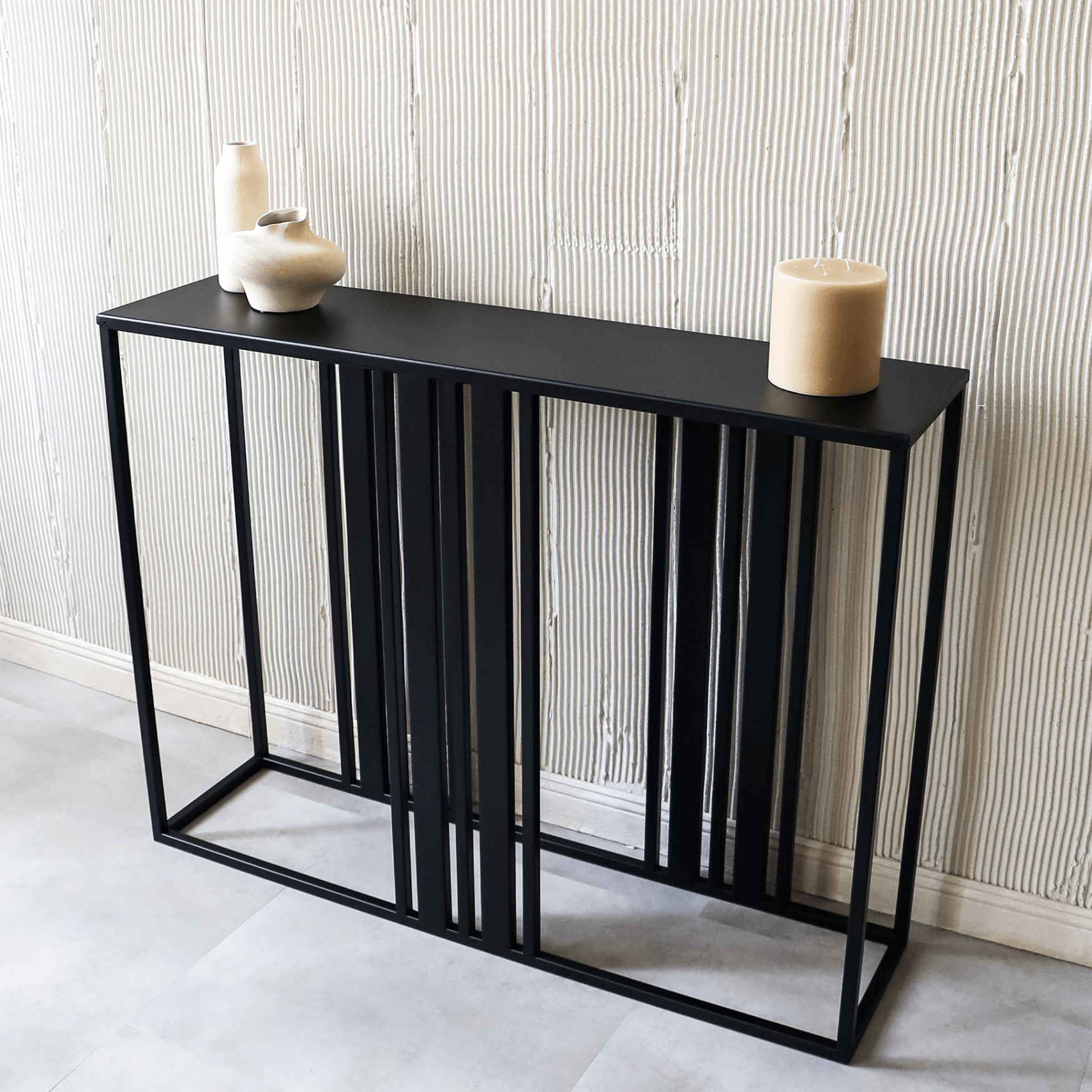 Shop Minimalist Metal Console Table High-end Steel Furniture Made and Designed in Poland
