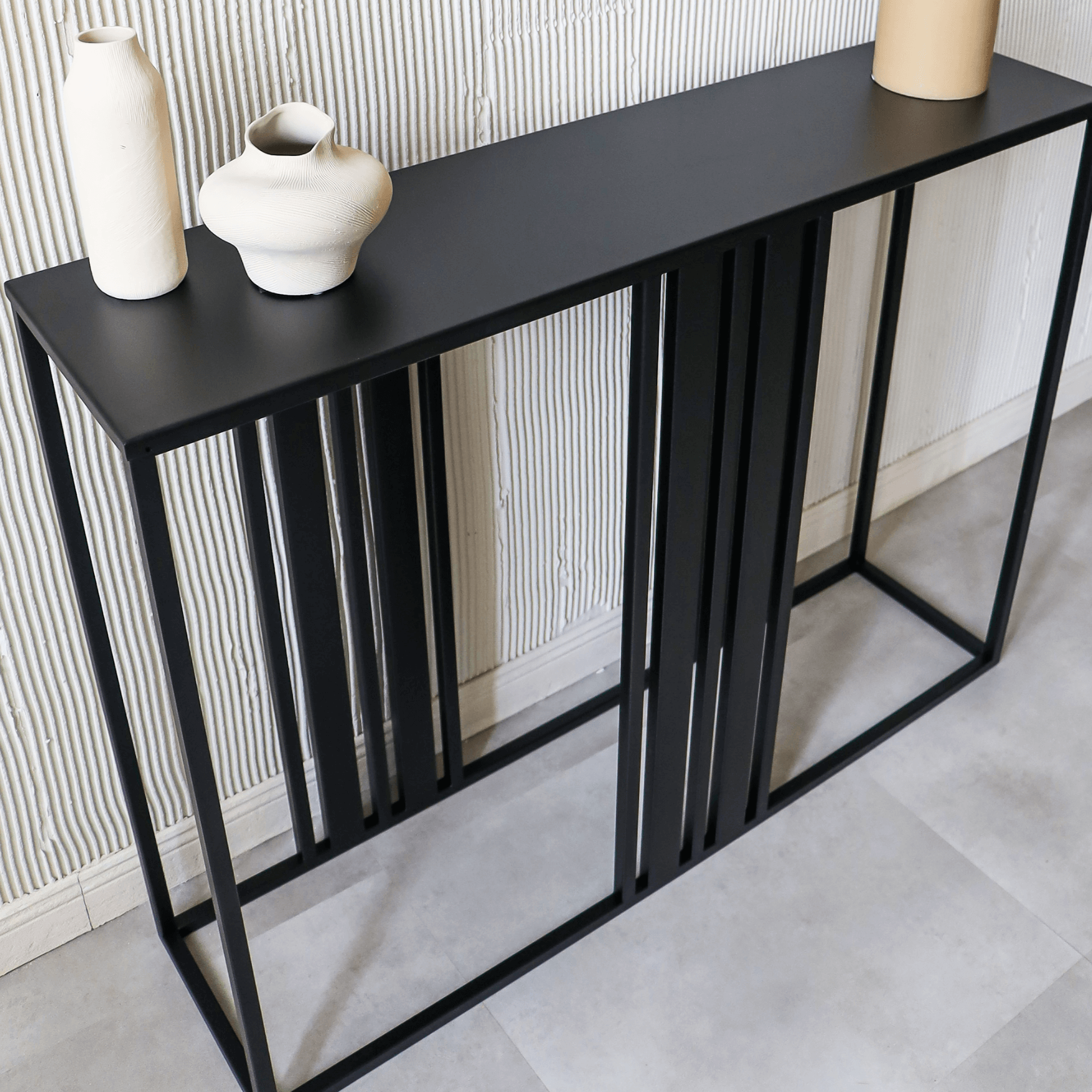 Shop Minimalist Metal Console Table High-end Steel Furniture Made and Designed in Poland