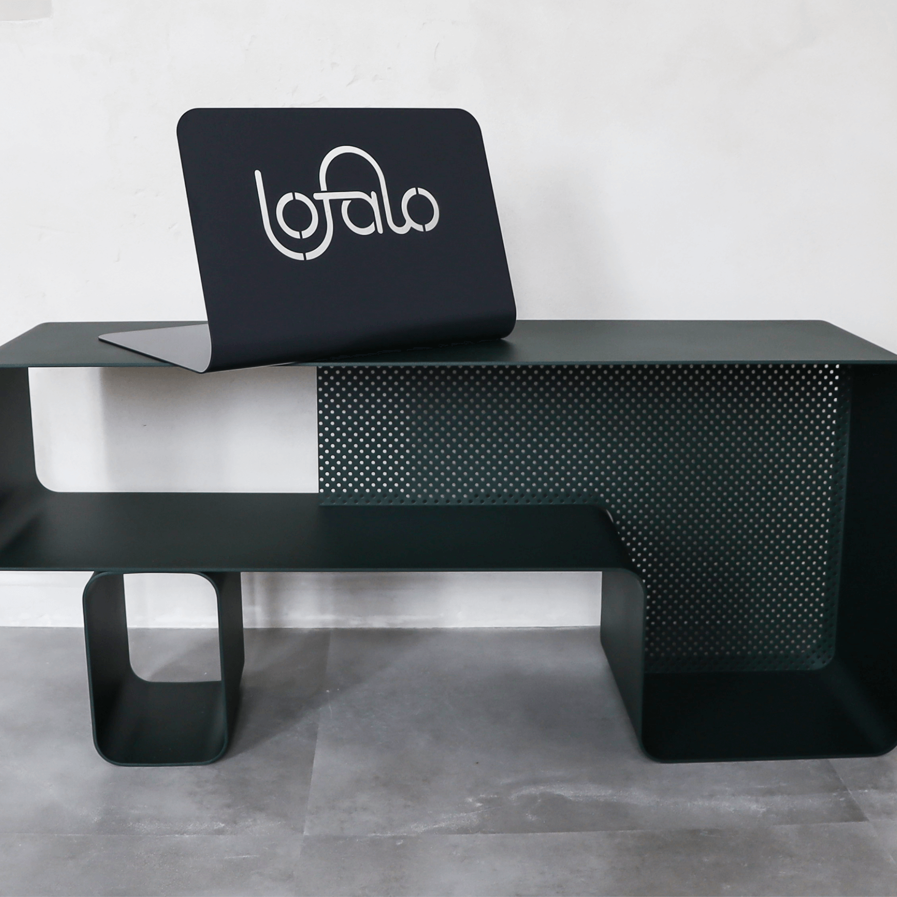 The Lofalo Perforated Metal Module Shop High-end steel furniture at LOFALO