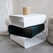 Lofalo Sculptural Table Metal Module Shop High-end steel furniture at LOFALO