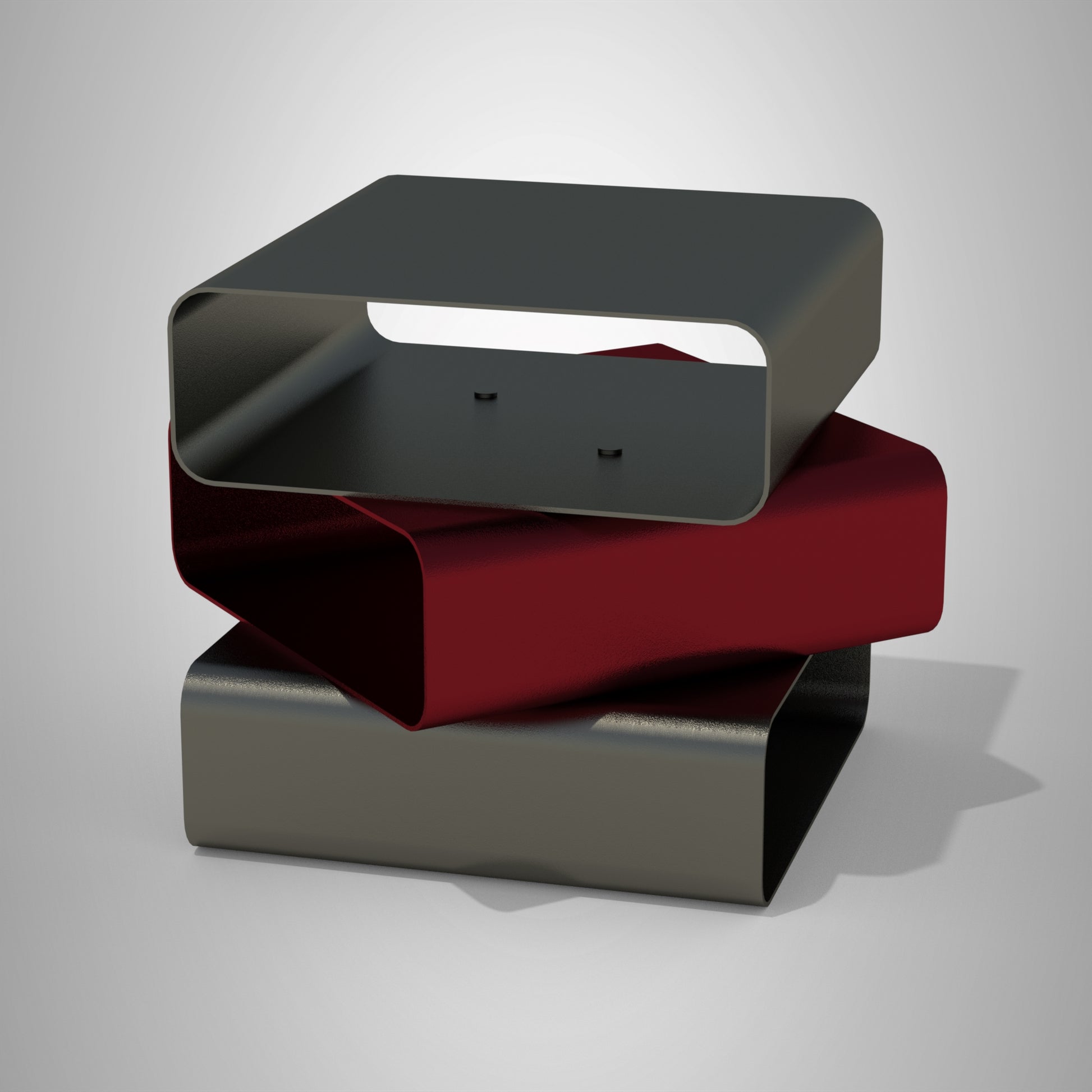 Lofalo Sculptural Table Metal Module Shop High-end steel furniture at LOFALO