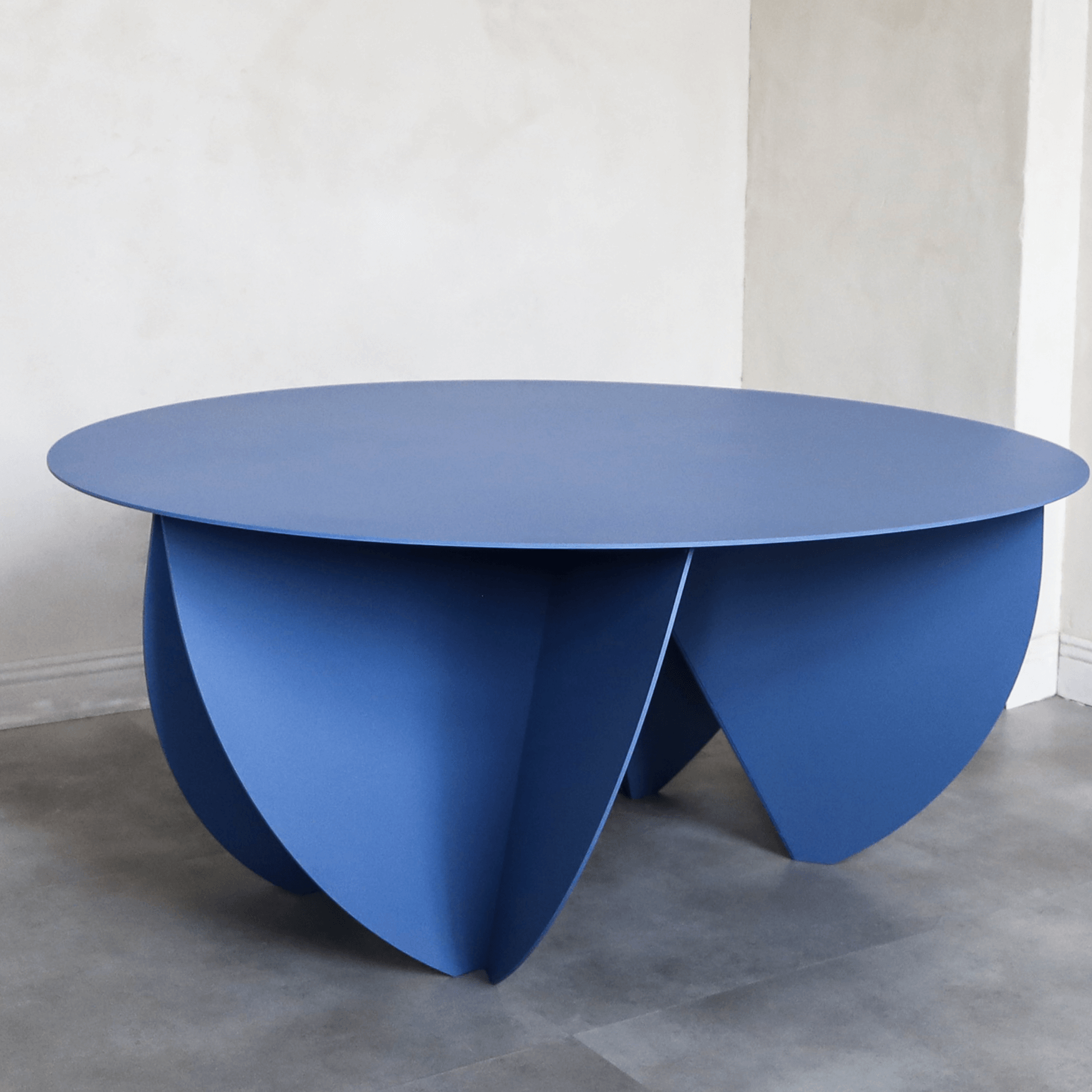 Lofalo Sleek Modern Round Table Shop Metal Design Furniture