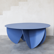 Lofalo Sleek Modern Round Table Shop Metal Design Furniture