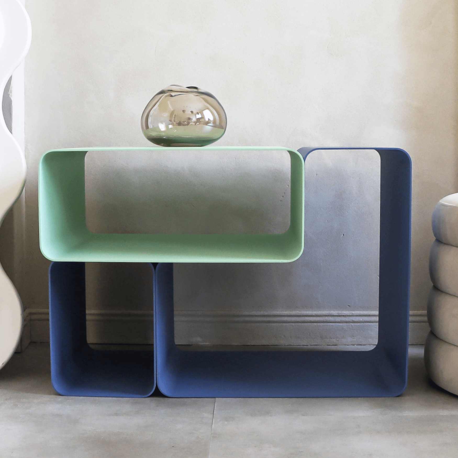 The Lofalo Stacked Metal Module Console Shop High-end designer furniture at LOFALO
