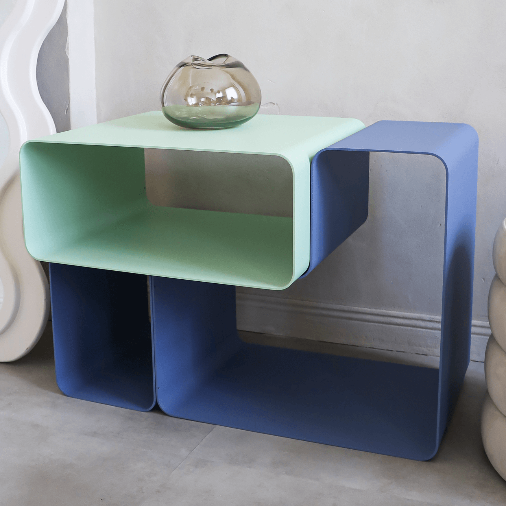 The Lofalo Stacked Metal Module Console Shop High-end designer furniture at LOFALO