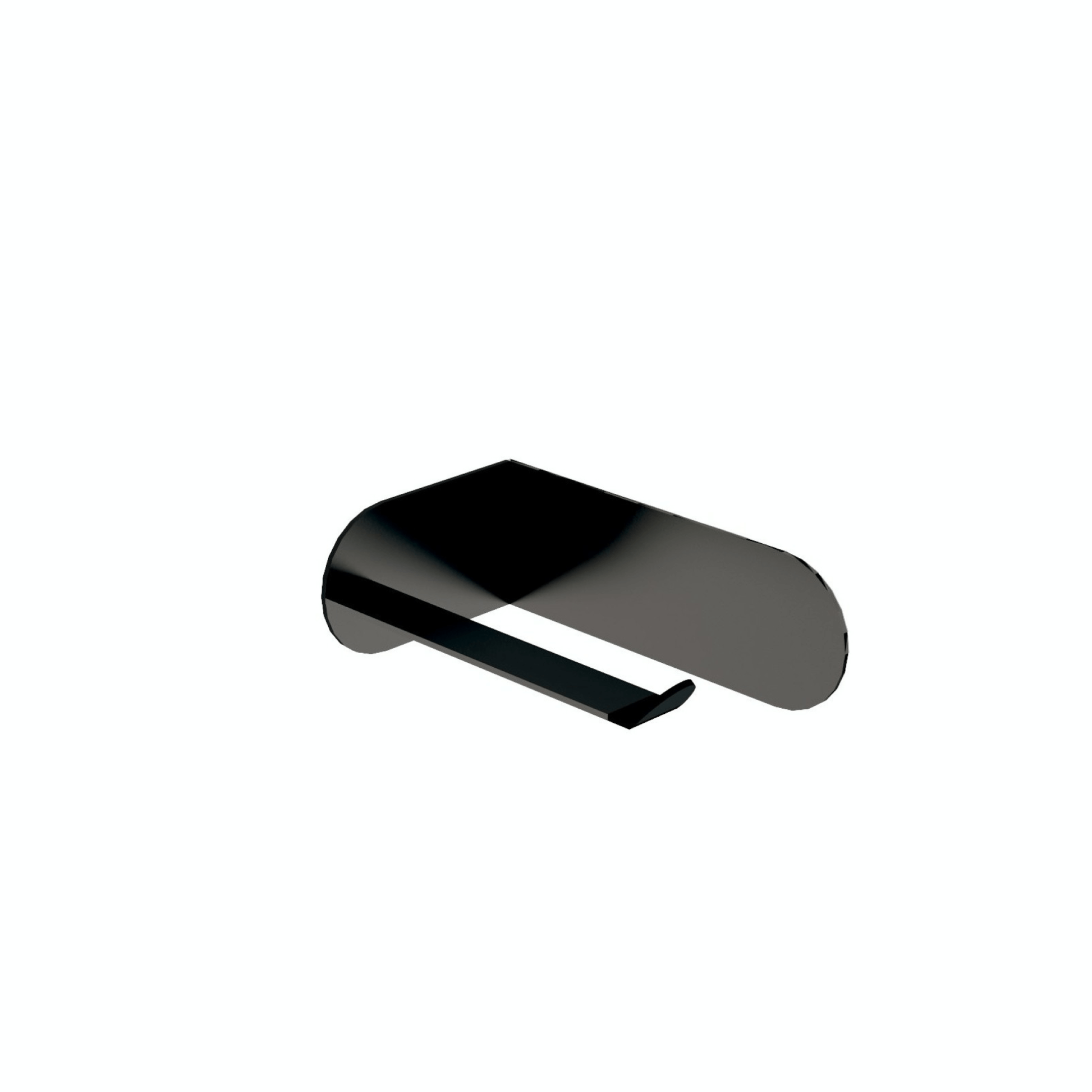 Minimalist metal toilet paper holder by Lofalo BASIC, modern bathroom accessory