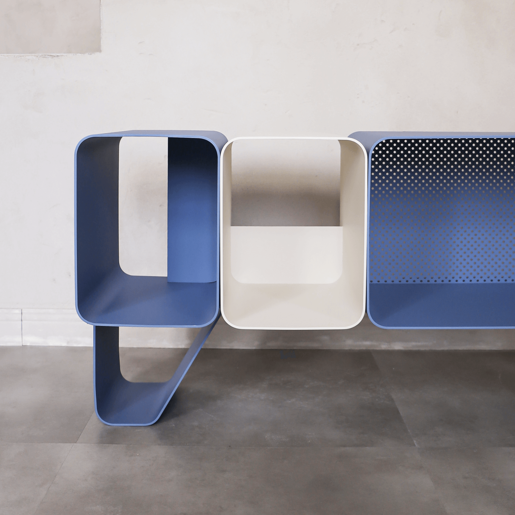 The Lofalo Two-Tone Metal Module Shop high-end designer furniture at LOFALO