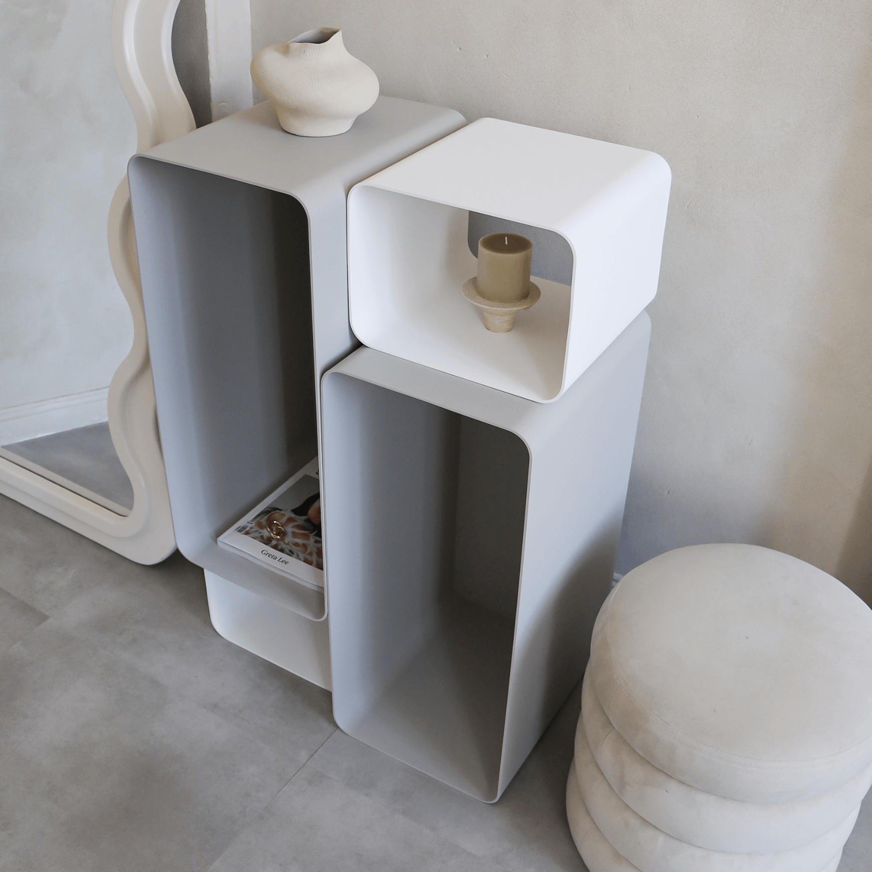 Lofalo Vertical Metal Module Set Shop designer metal furniture at LOFALO