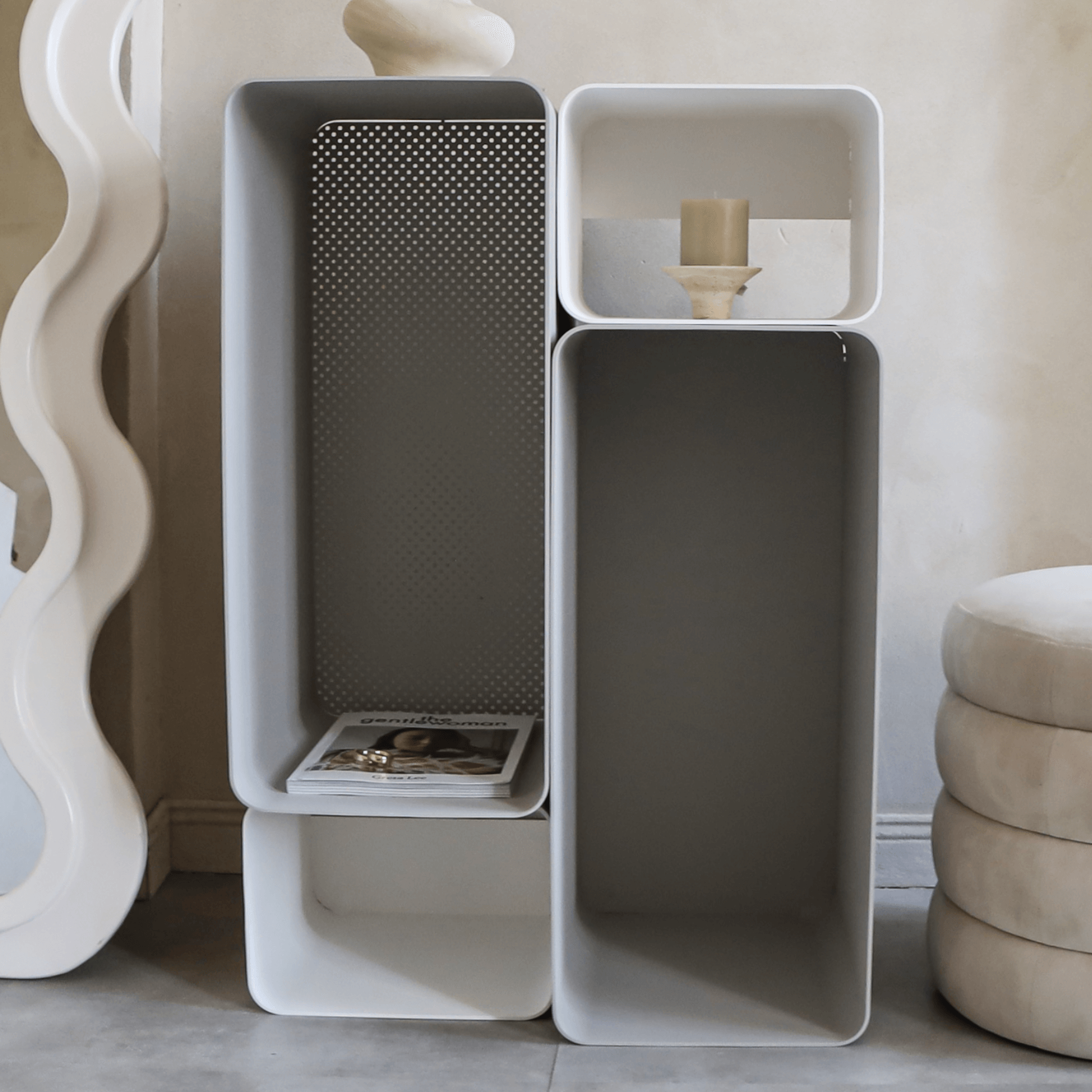 Lofalo Vertical Metal Module Set Shop designer metal furniture at LOFALO